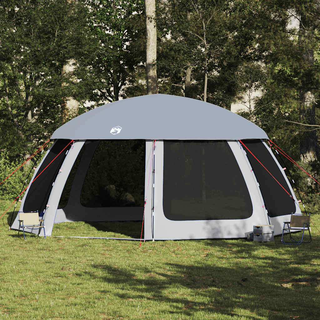 Carpa Para Piscina Con Desmontables Y Paredes Azul