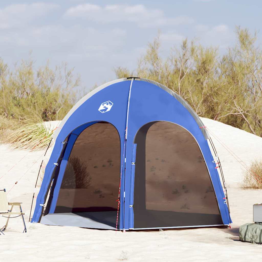 Tienda De Piscina Con Techo Azul Azure