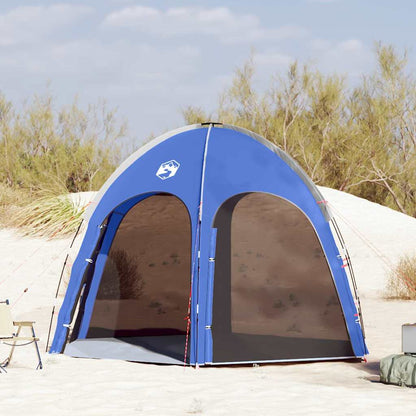 Tienda De Piscina Con Techo Azul Azure