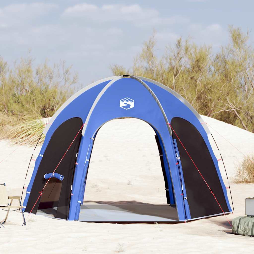 Tienda De Piscina Con Techo Azul Azure