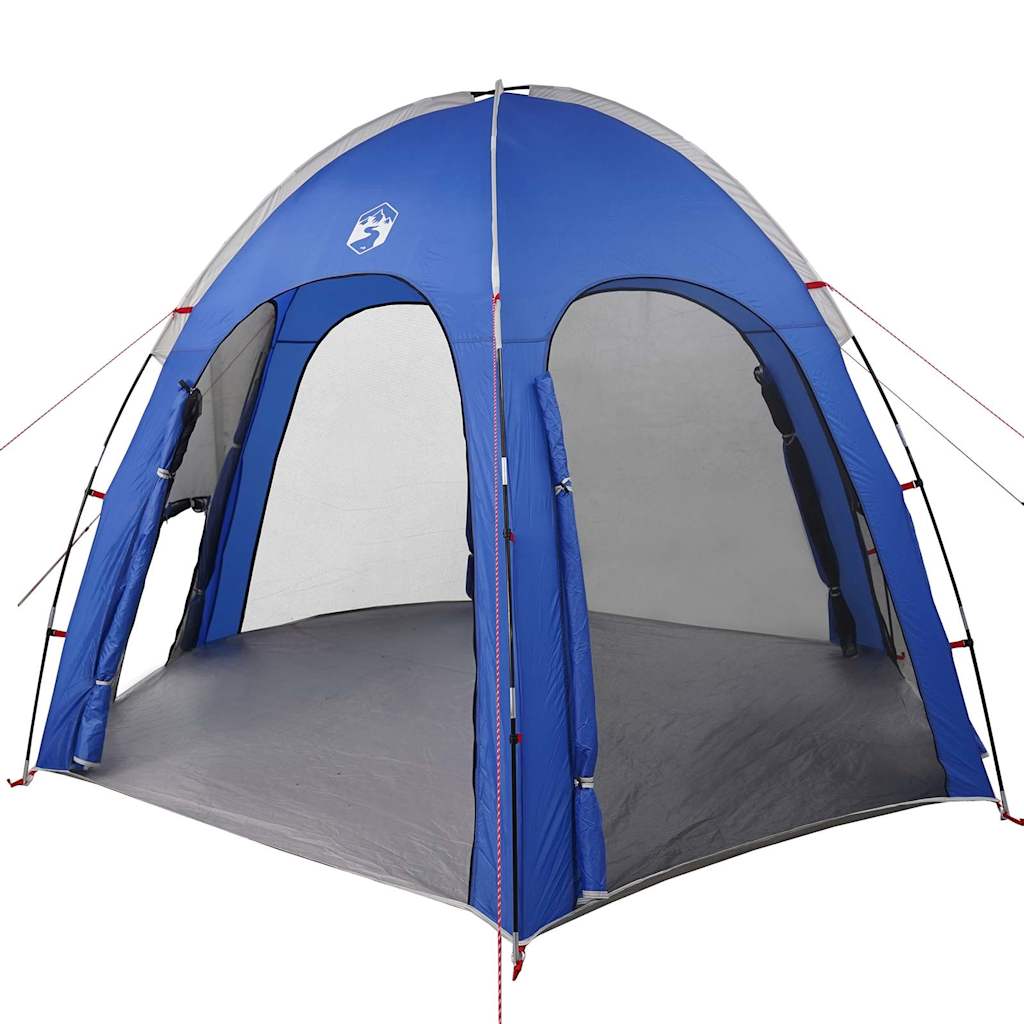 Tienda De Piscina Con Techo Azul Azure