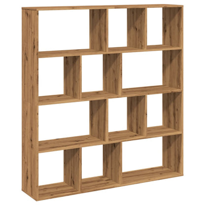Estantería Madera De Ingeniería Roble Artisian 132X29X141,5 Cm