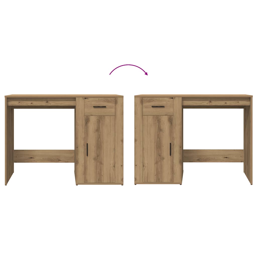 Escritorio De Madera De Ingeniería 100X49X75 Cm