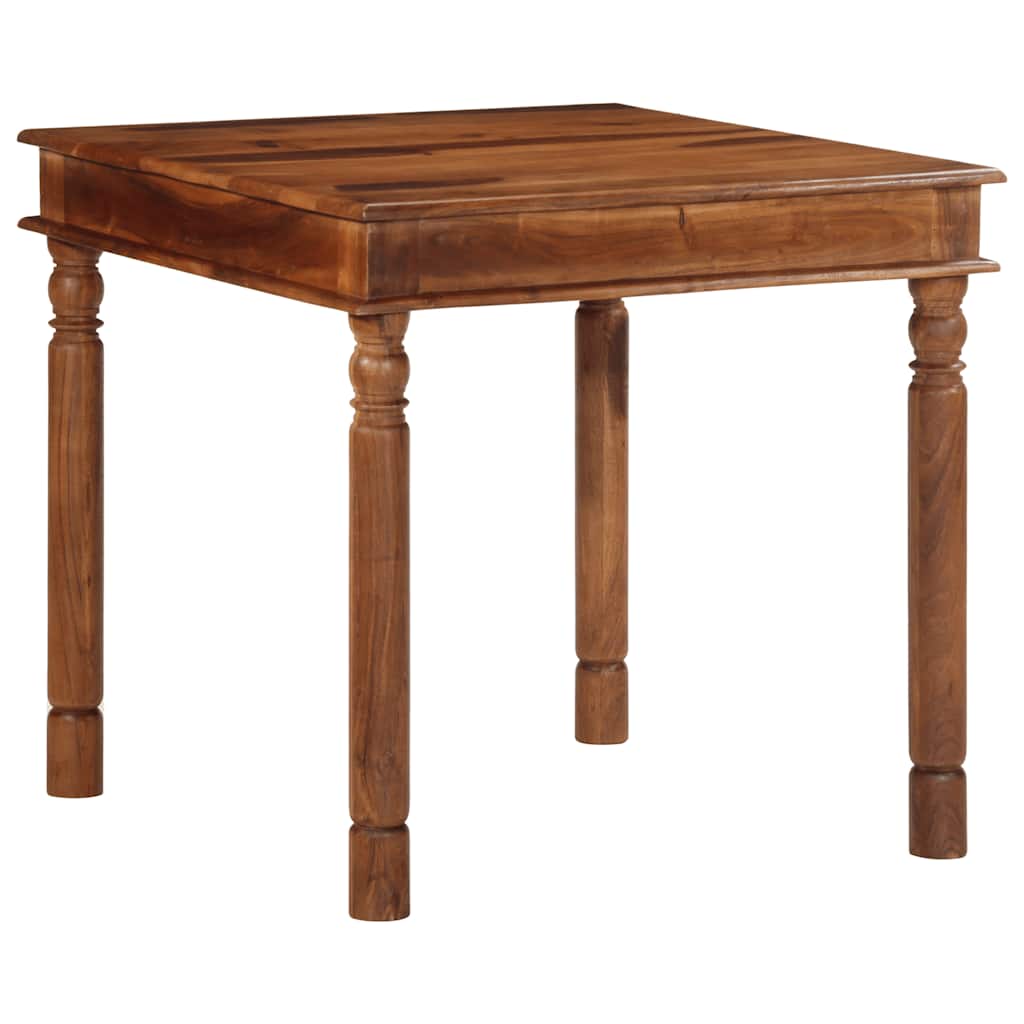 Mesa De Comedor Madera Maciza De Acacia