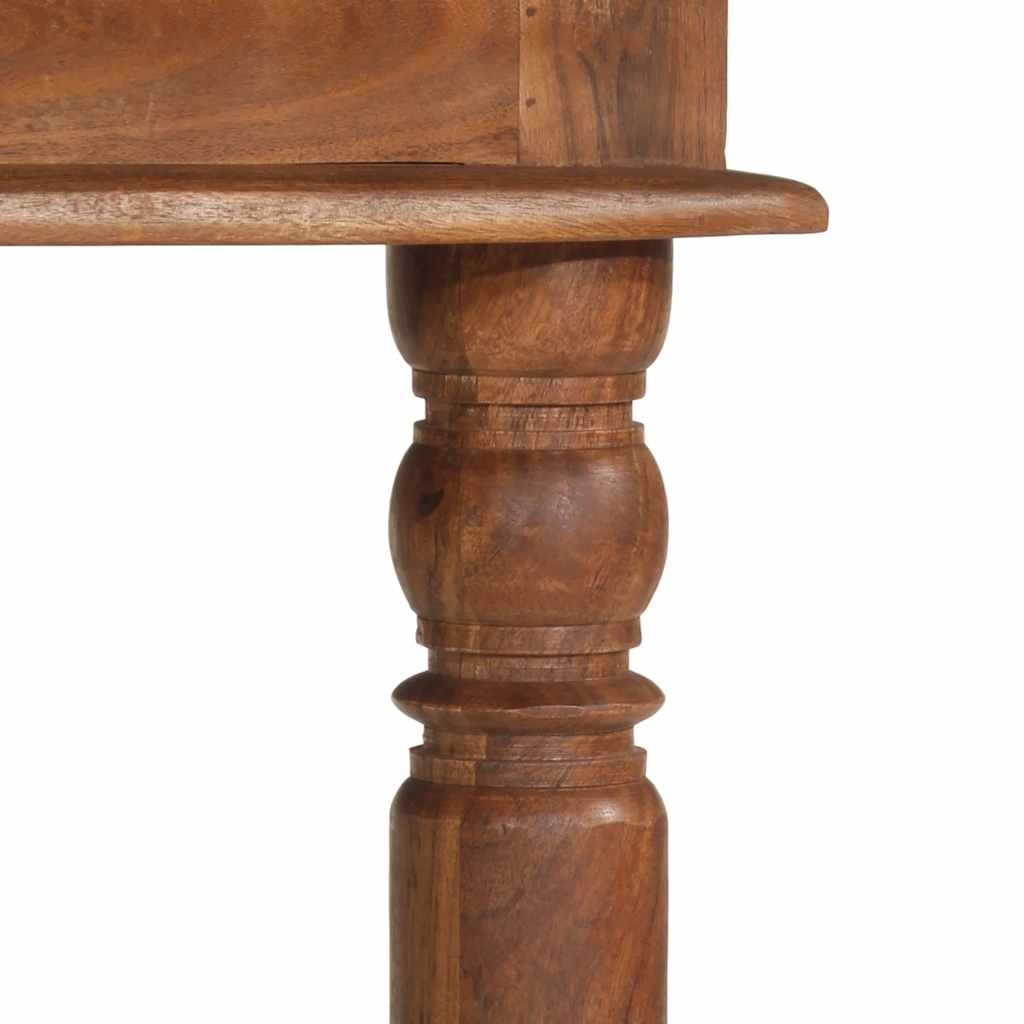 Mesa De Comedor Madera Maciza De Acacia
