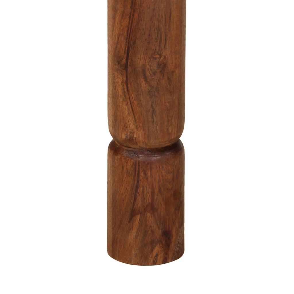 Mesa De Comedor Madera Maciza De Acacia