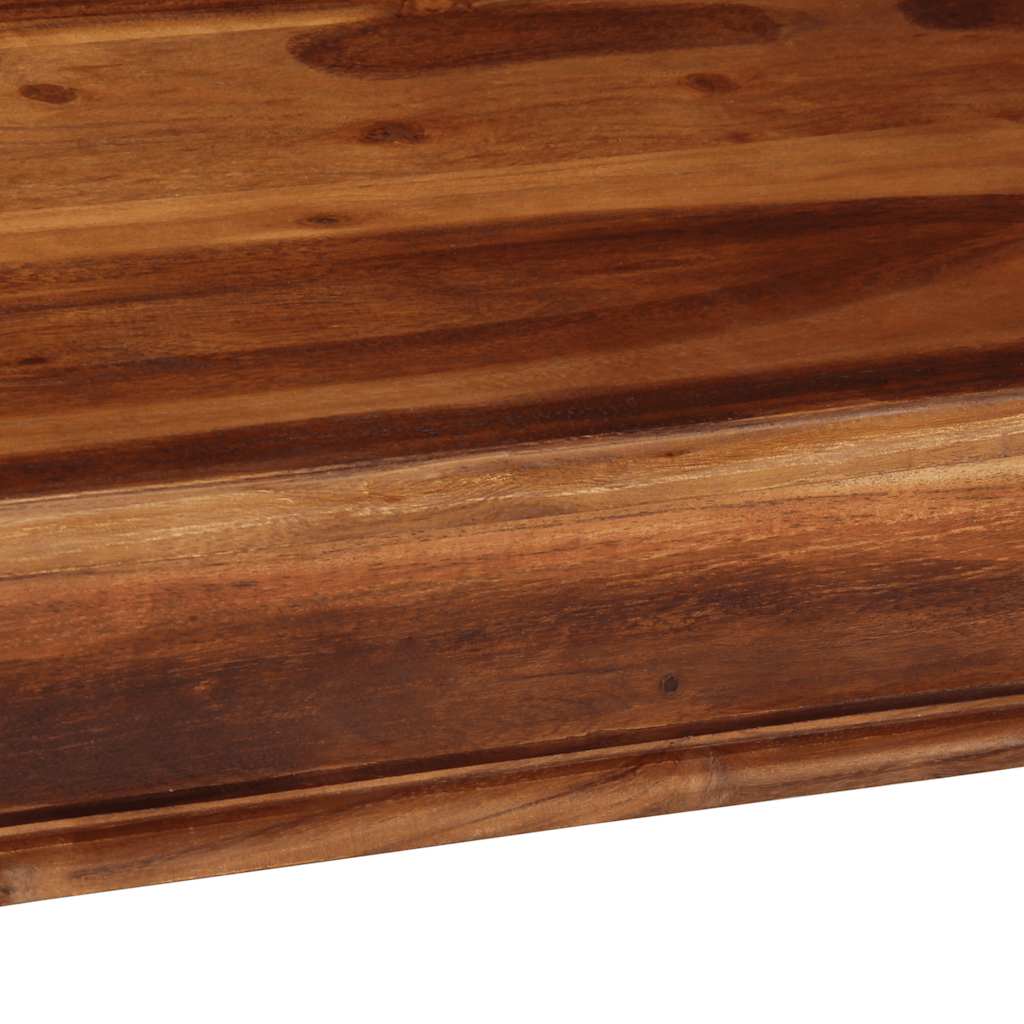 Mesa De Centro De Madera Maciza Acacia
