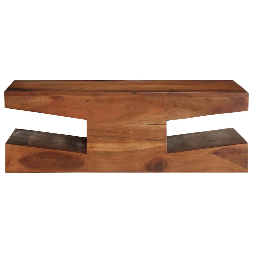 Mesa De Centro De Madera Maciza Acacia