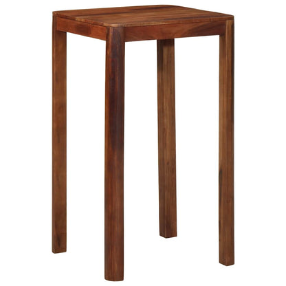 Mesa Alta De Madera Maciza De Acacia