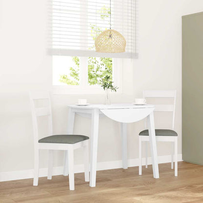 Sillas De Comedor Con Cojines 2 Uds Madera Maciza Marrón Caucho