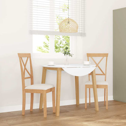 Sillas De Comedor Con Cojines 2 Uds Madera Maciza Caucho