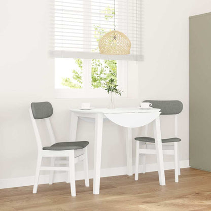 Sillas De Comedor Con Cojines 2 Uds Madera Maciza Marrón Caucho