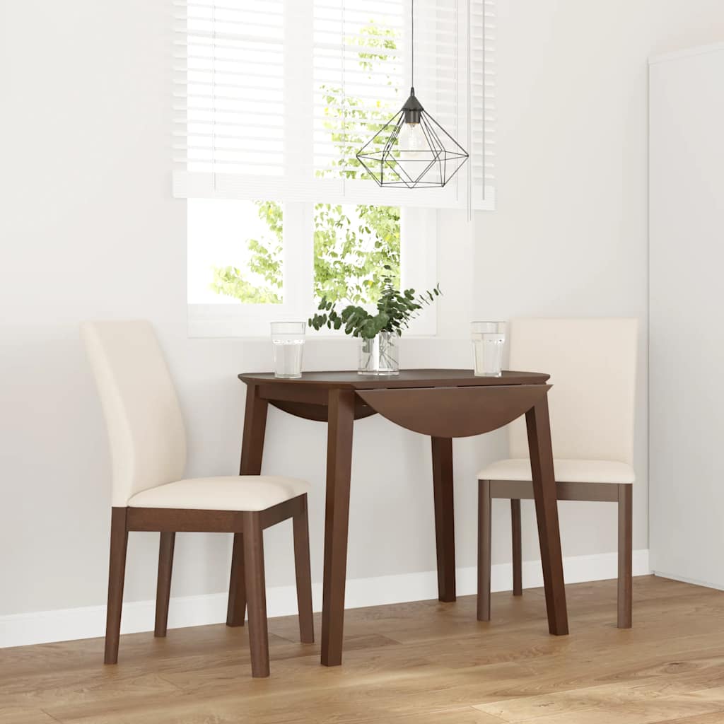 Sillas De Comedor Con Cojines 2 Uds Madera Maciza Caucho