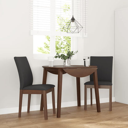 Sillas De Comedor Con Cojines 2 Uds Madera Maciza Caucho