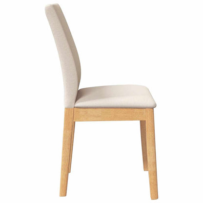 Sillas De Comedor Con Cojines 2 Uds Madera Maciza Caucho