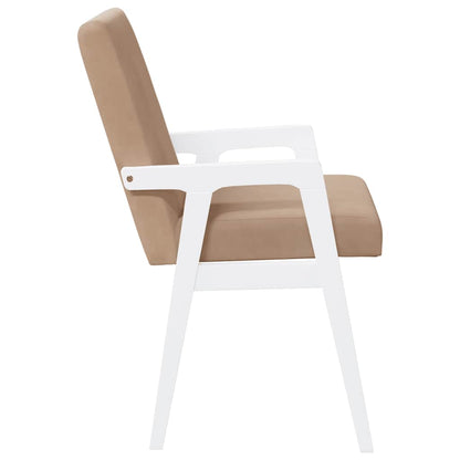 Sillas De Comedor Con Cojines, 2 Unidades, Blancas, Madera Maciza, Caucho