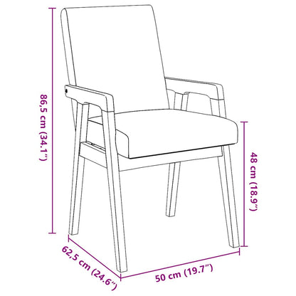 Sillas De Comedor Con Cojines, 2 Unidades, Blancas, Madera Maciza, Caucho