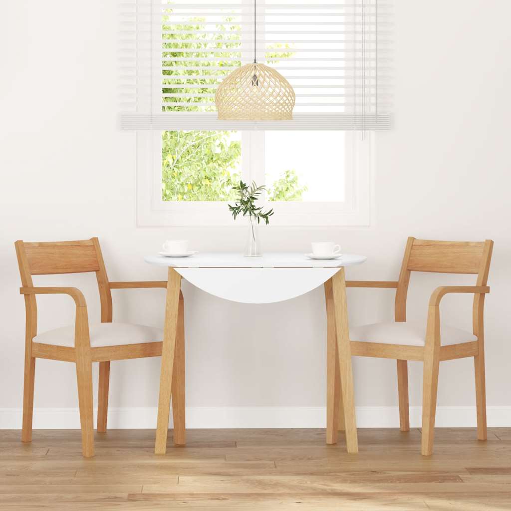 Sillas De Comedor Con Cojines 2Uds Madera Maciza Natural Caucho