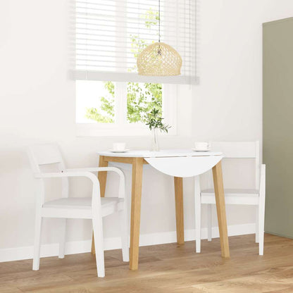 Sillas De Comedor Con Cojines 2Uds Madera Maciza Natural Caucho