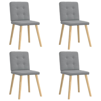 Sillas De Comedor 6 Unidades De Tela