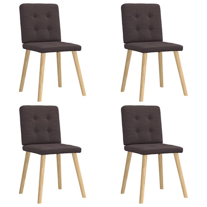 Sillas De Comedor 6 Unidades De Tela