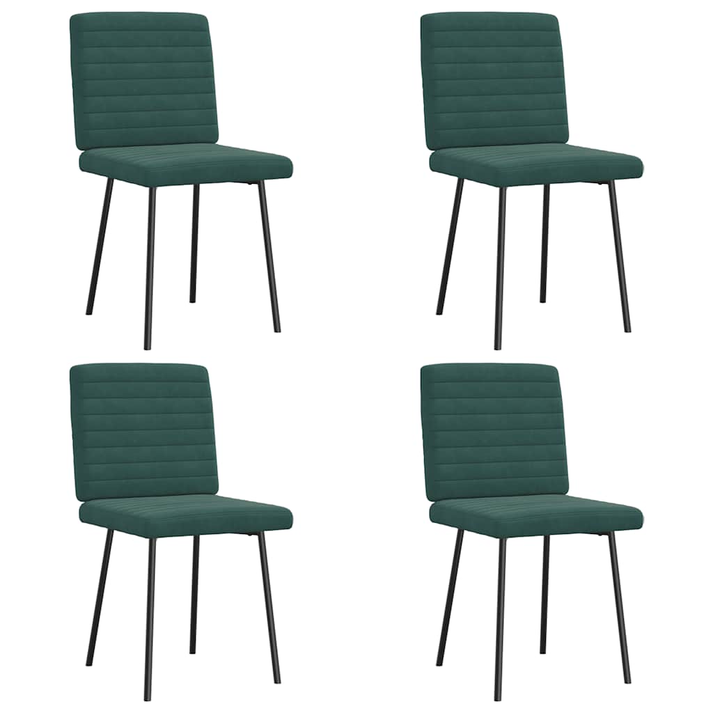 Sillas De Comedor 6 Unidades Terciopelo