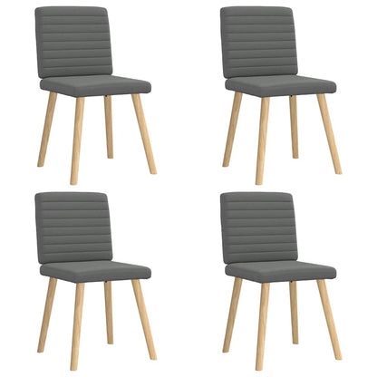 Sillas De Comedor Giratorias 6 Unidades Tela Negras