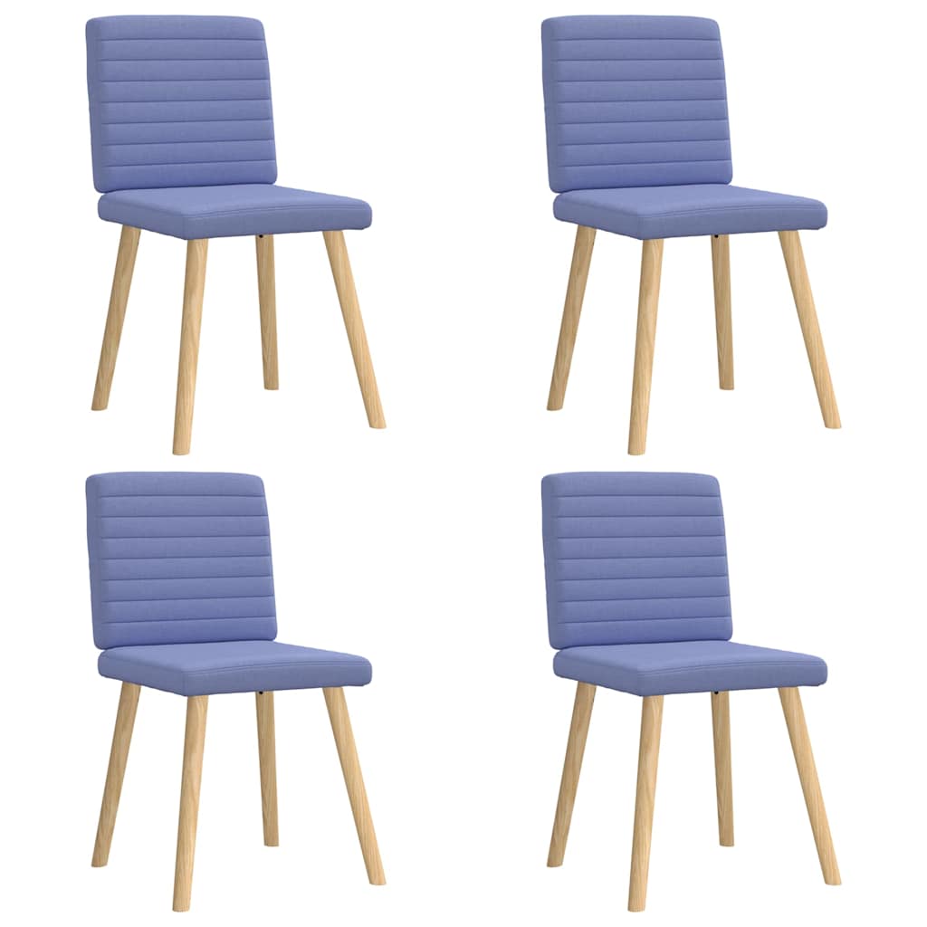 Sillas De Comedor Giratorias 6 Unidades Tela Negras
