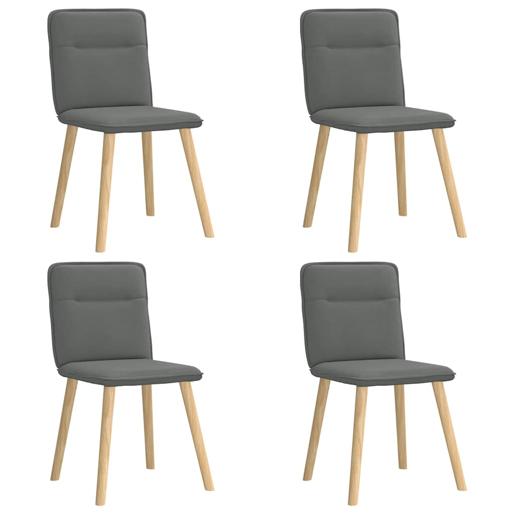 Sillas De Comedor Giratorias 4 Unidades Tela