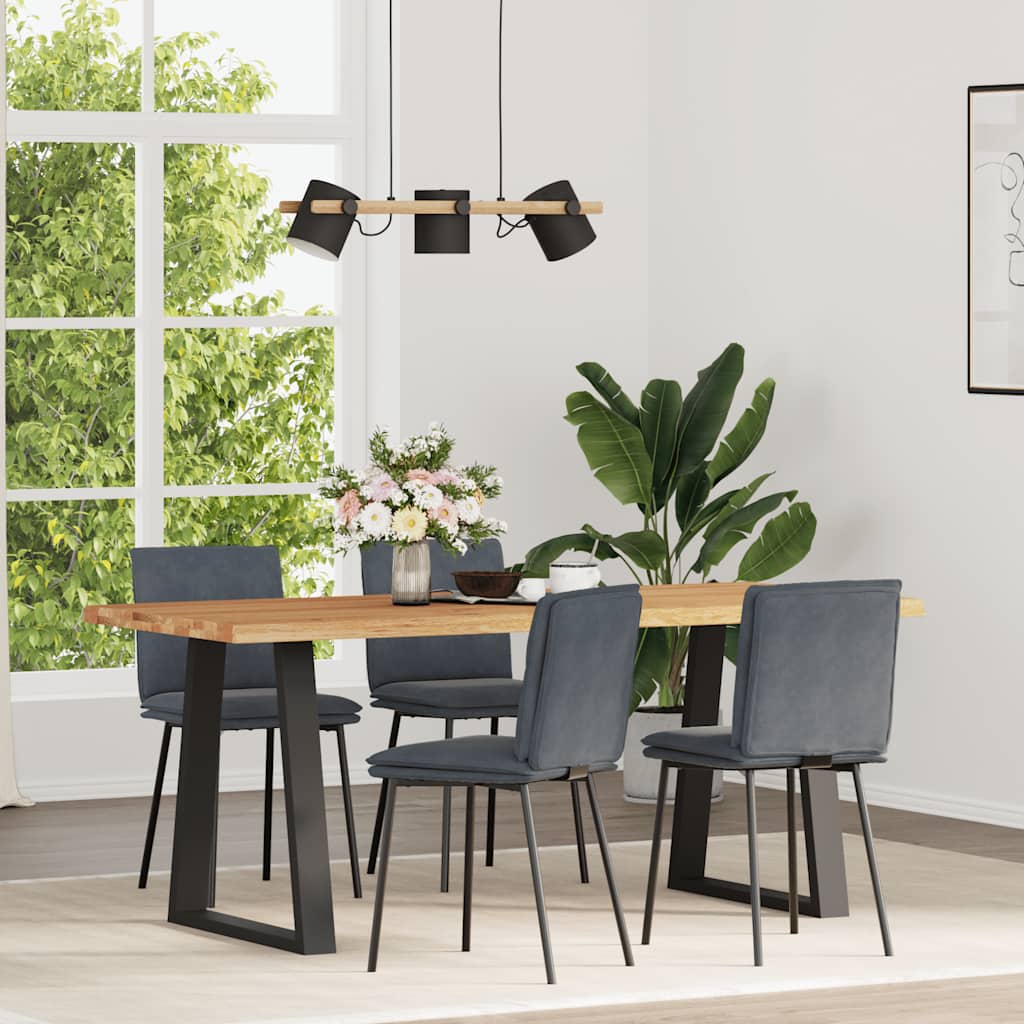 Sillas De Comedor 4 Unidades Terciopelo