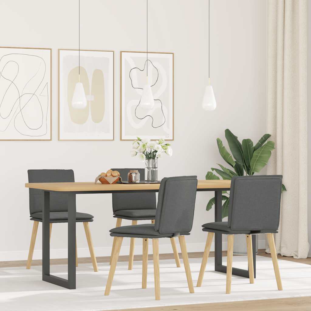 Sillas De Comedor 2 Unidades Tela