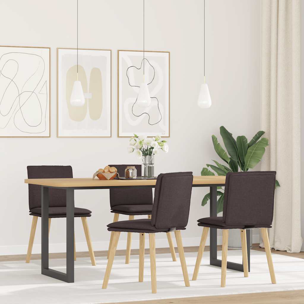 Sillas De Comedor 2 Unidades Tela
