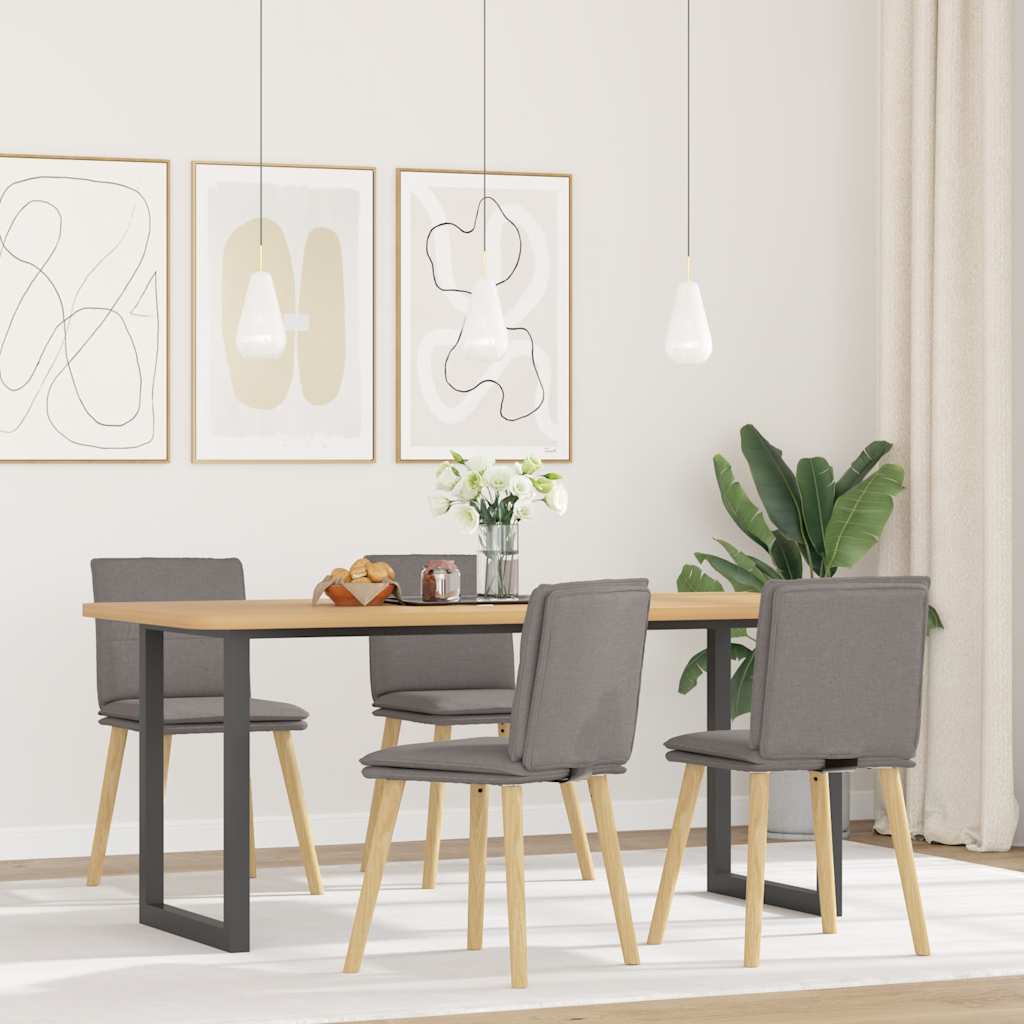 Sillas De Comedor 2 Unidades Tela