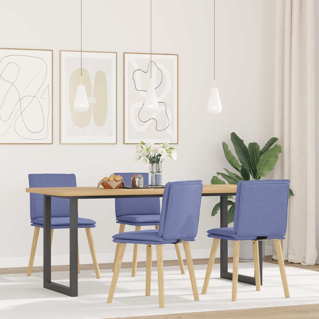 Sillas De Comedor 2 Unidades Tela