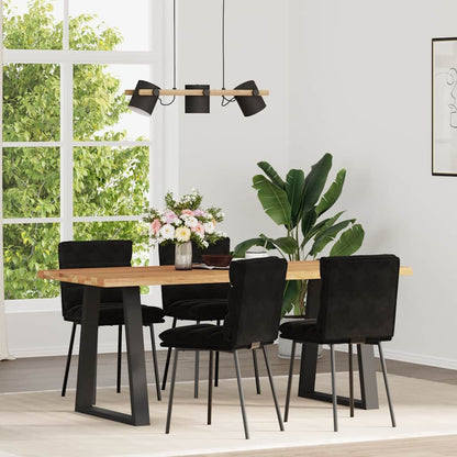Sillas De Comedor 2 Unidades Terciopelo