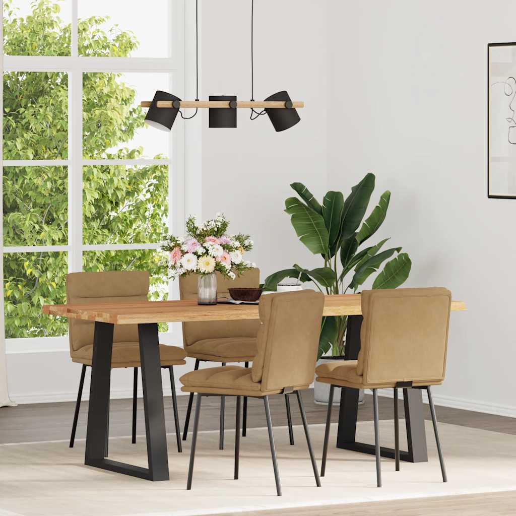 Sillas De Comedor 2 Unidades Terciopelo