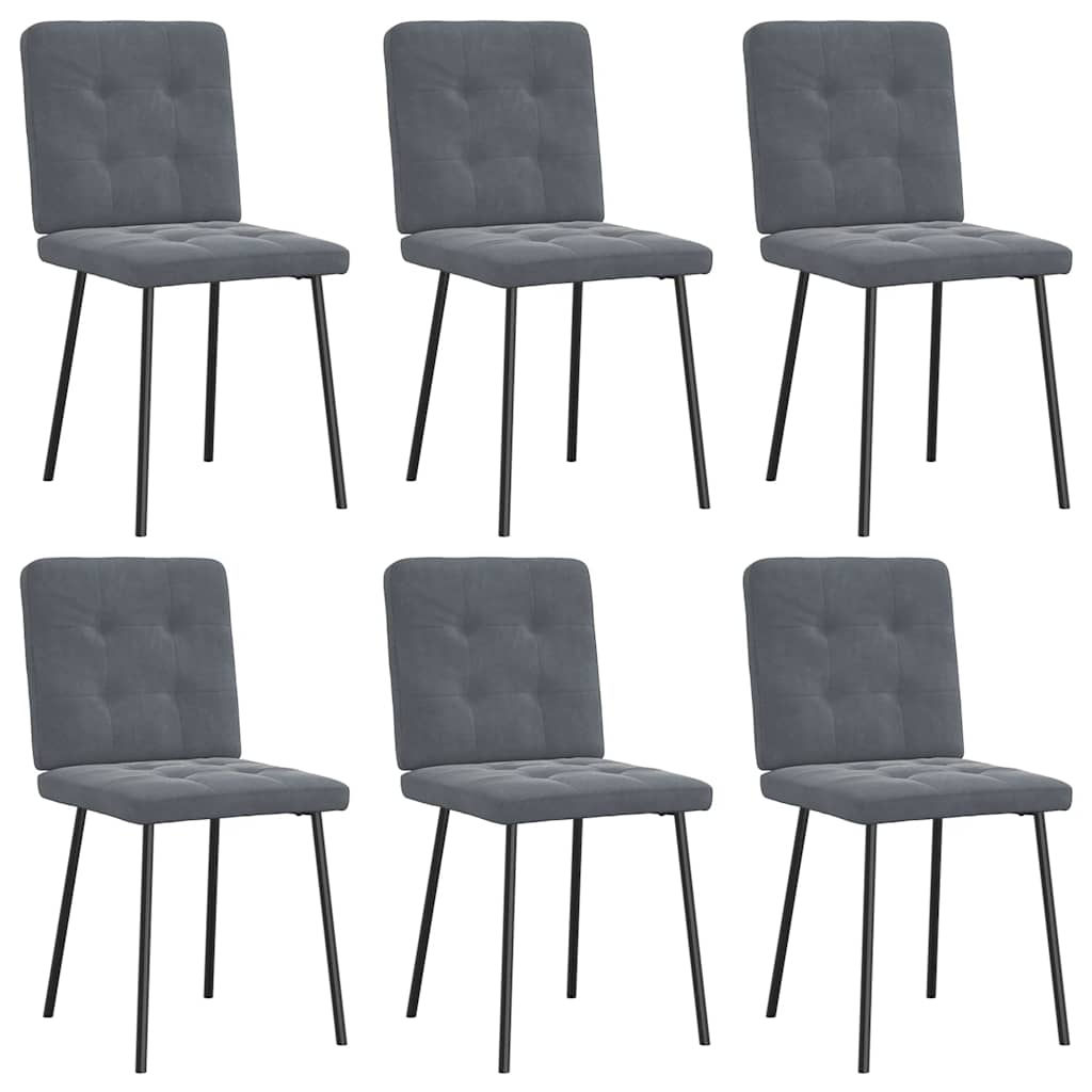 Sillas De Comedor 4 Unidades Terciopelo