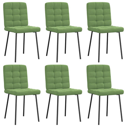 Sillas De Comedor Giratorias 6 Uds Terciopelo