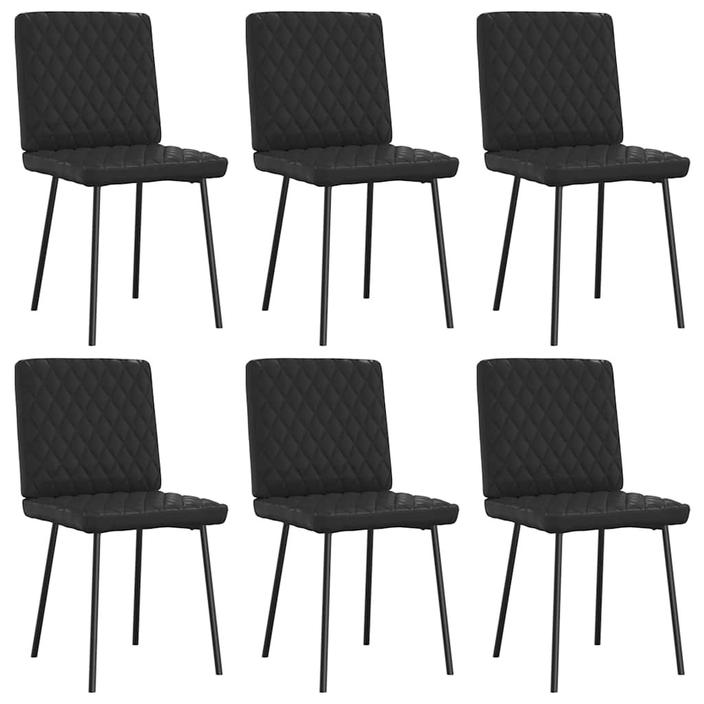 Sillas De Comedor 2 Unidades Cuero Sintético