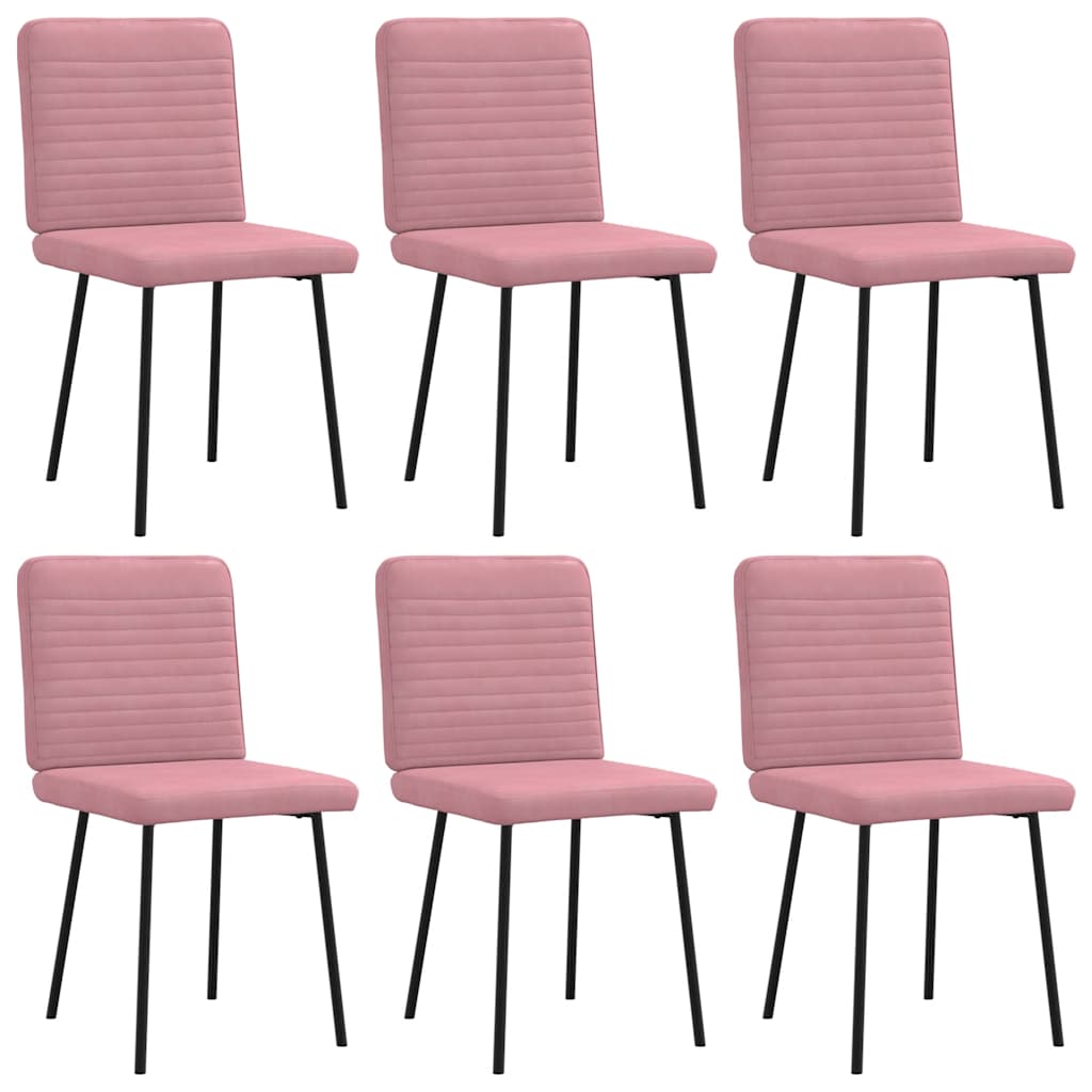 Sillas De Comedor 2 Unidades Terciopelo