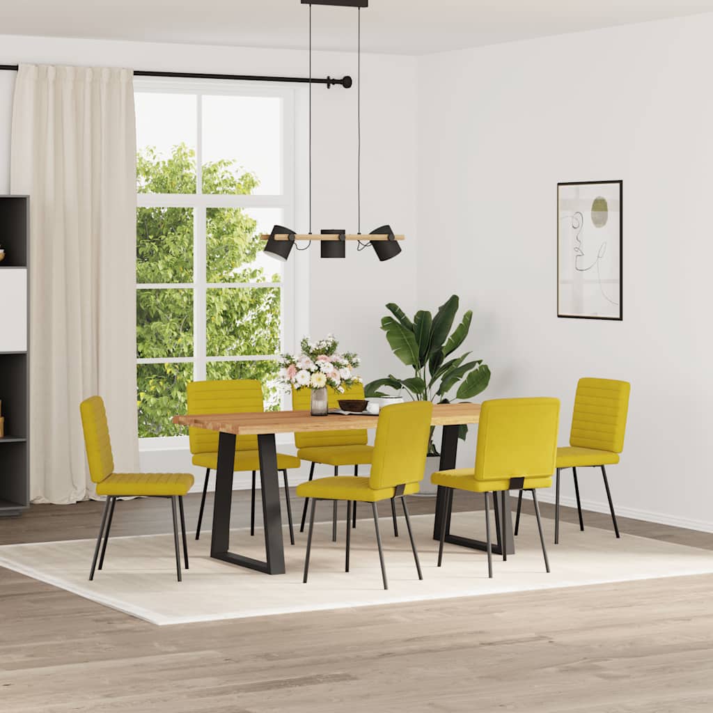 Sillas De Comedor 6 Unidades Terciopelo