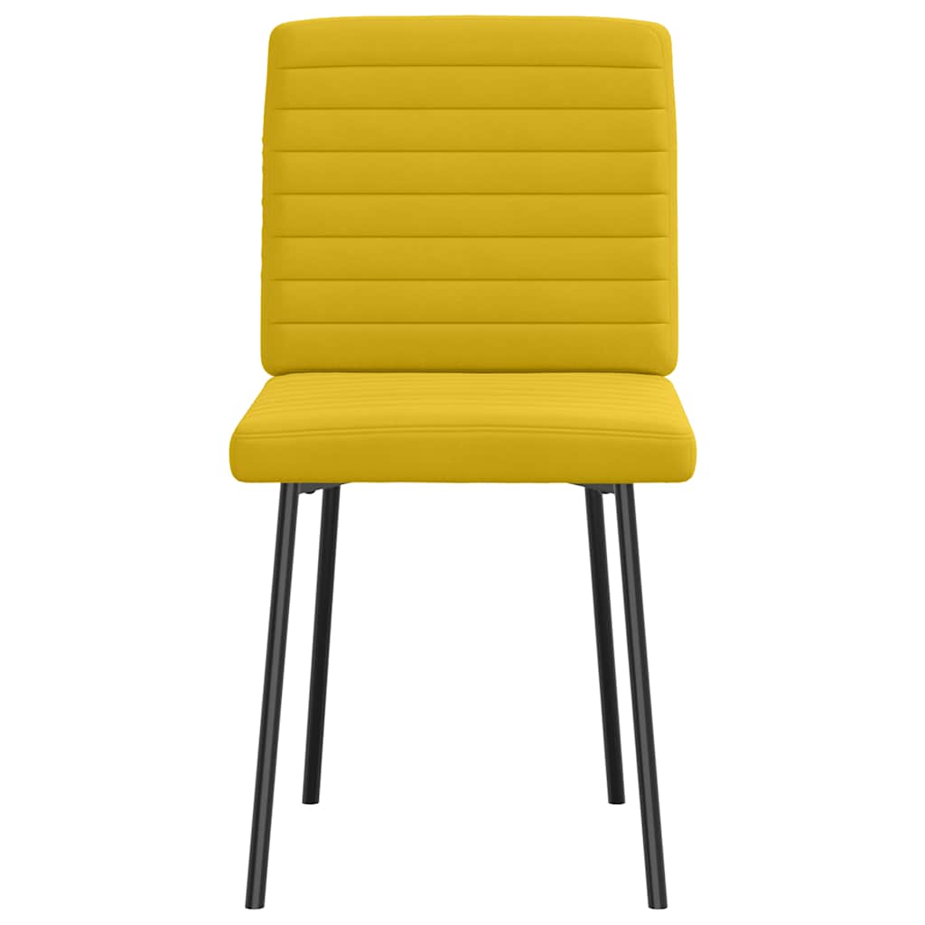 Sillas De Comedor 6 Unidades Terciopelo