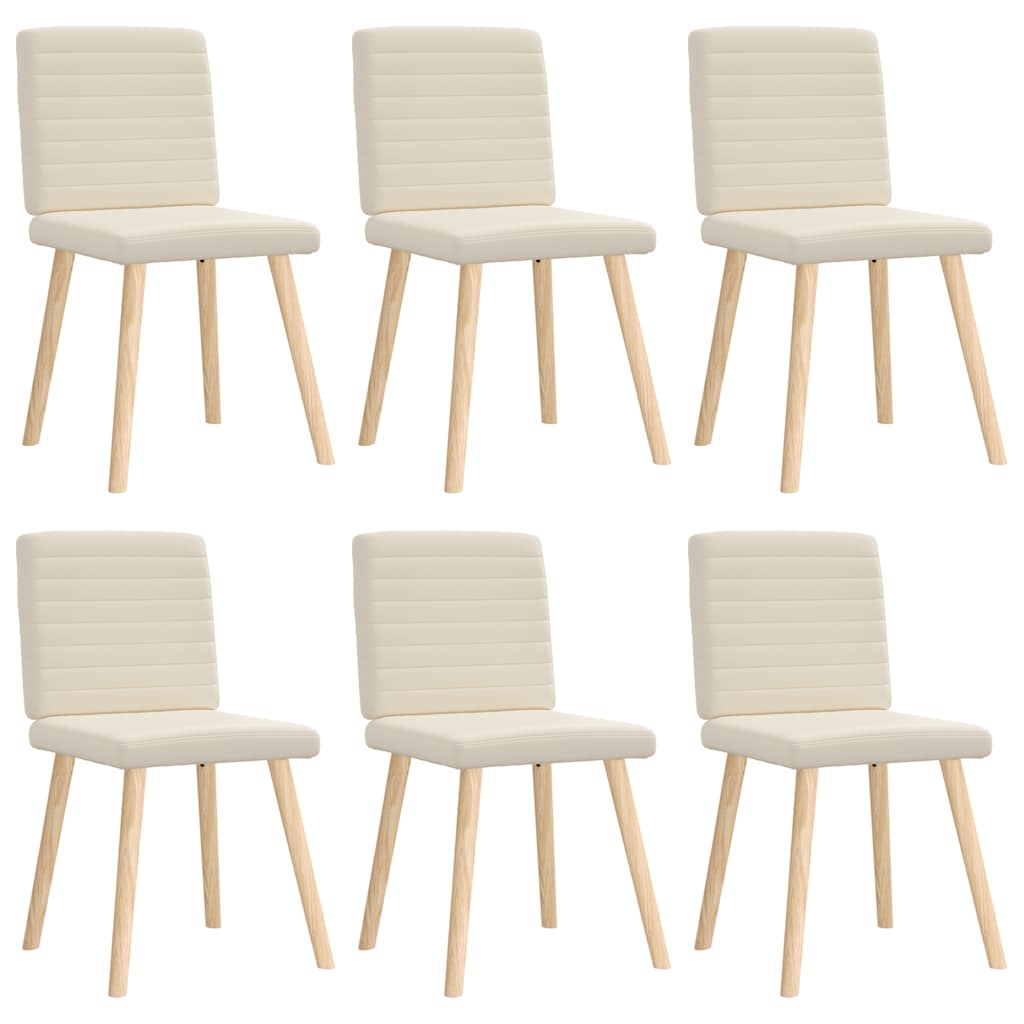Sillas De Comedor Giratorias 6 Unidades Tela Negras