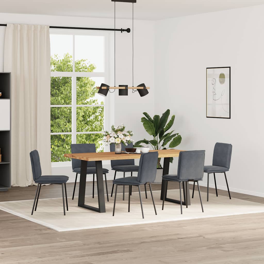 Sillas De Comedor 4 Unidades Terciopelo