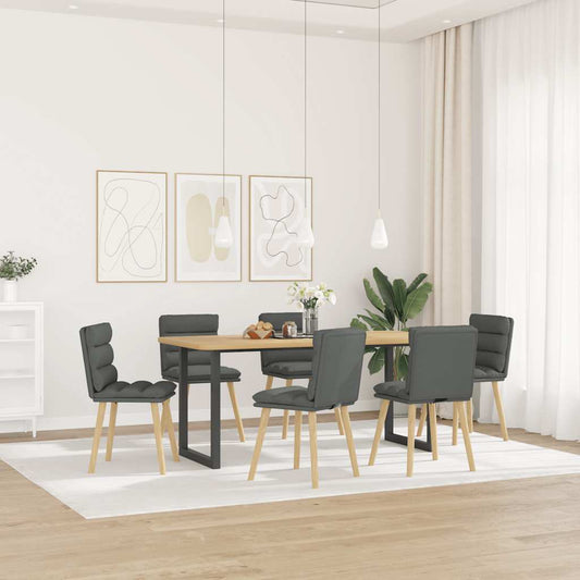 Sillas De Comedor 6 Unidades Tela