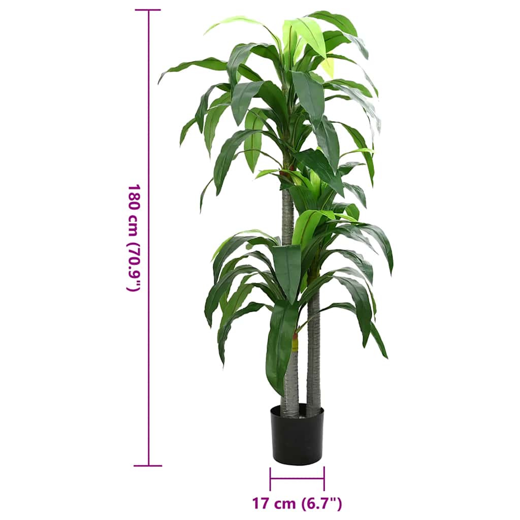 Árbol Dracaena Artificial 36 Hojas Verde