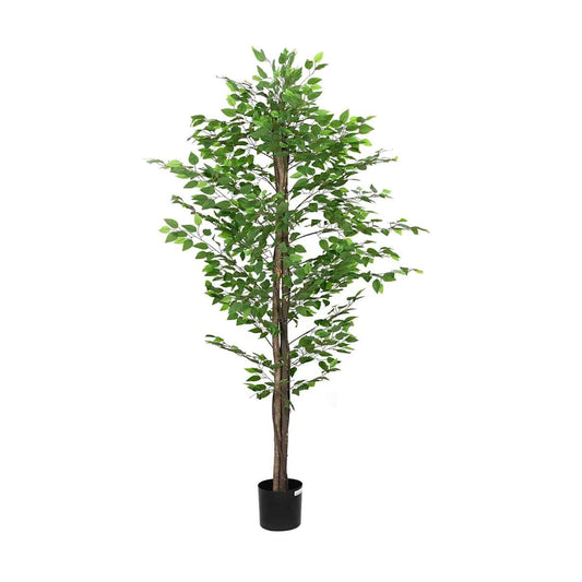 Planta Ficus Artificial 1260 Hojas Verde