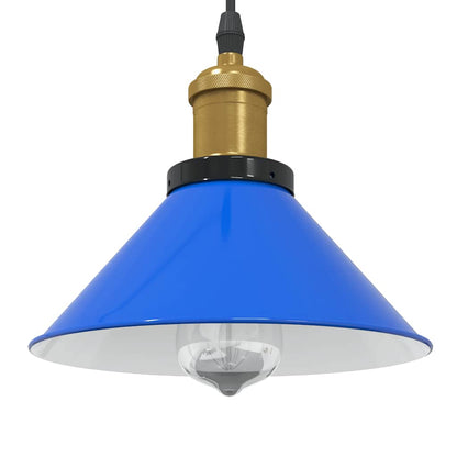 Lámpara Colgante Regulable En Altura E27 Ø 22Cm