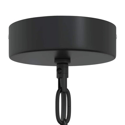 Lámpara Colgante E27 Negra Ø 31 Cm Hierro