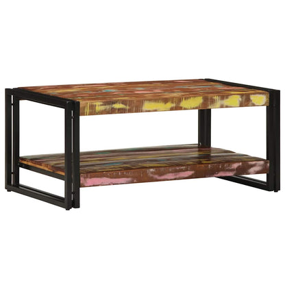 Mesa De Centro Multicolor 90X50X38 Cm
